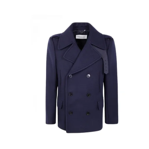 Dries Van Noten Double-Breasted Long-Sleeved Coat