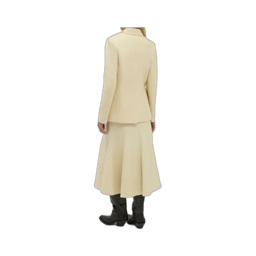 Double-Breasted Silk Blazer