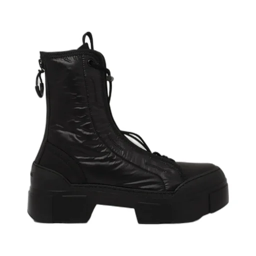 Round-Toe Ankle Boots
