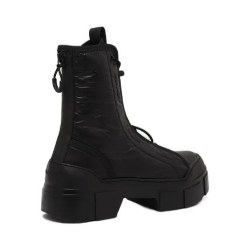 Round-Toe Ankle Boots