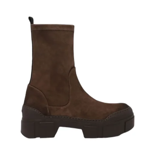 Round-Toe Ankle Boots