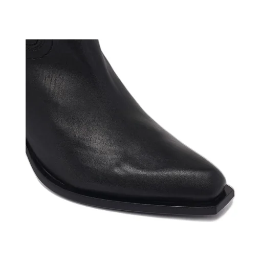 Chunky-Heeled Ankle Boots