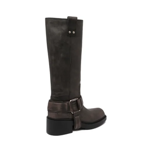 Square-Toe Ankle Boots