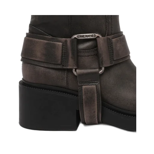 Square-Toe Ankle Boots