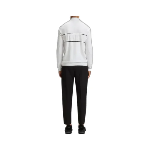 Zip Striped Sweater