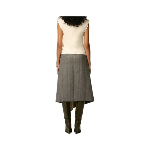 Sleeveless Raw Edge Details Top