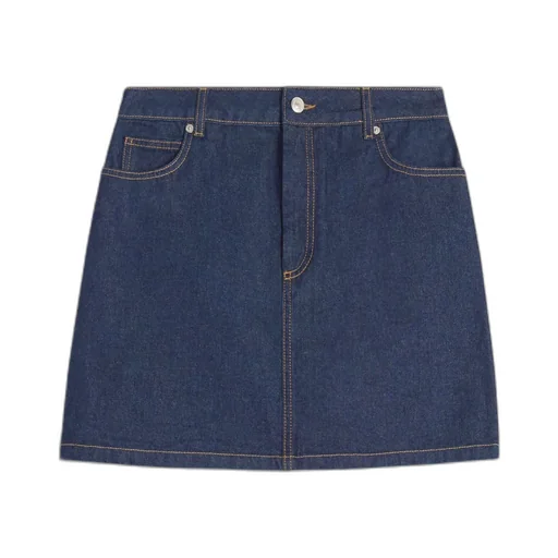 Denim Mini Skirt
