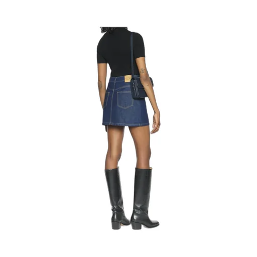 Denim Mini Skirt