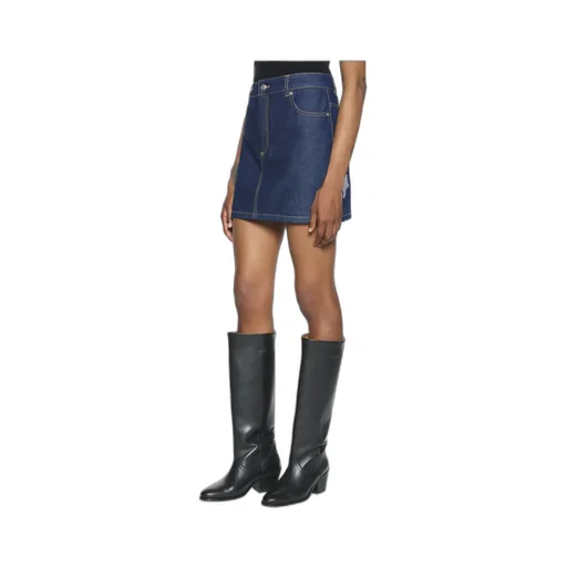 Denim Mini Skirt