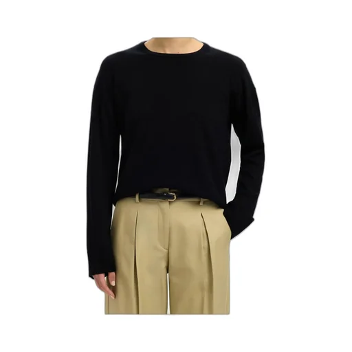 Crew Neck Long-Sleeved Sweater
