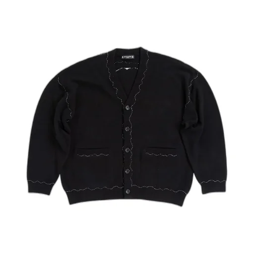 Skull-Embellished Cardigan