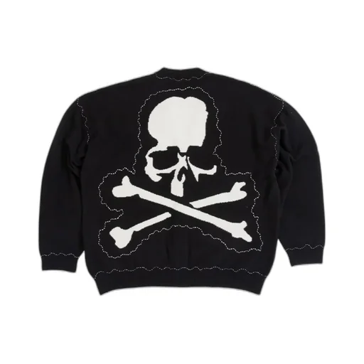 Skull-Embellished Cardigan