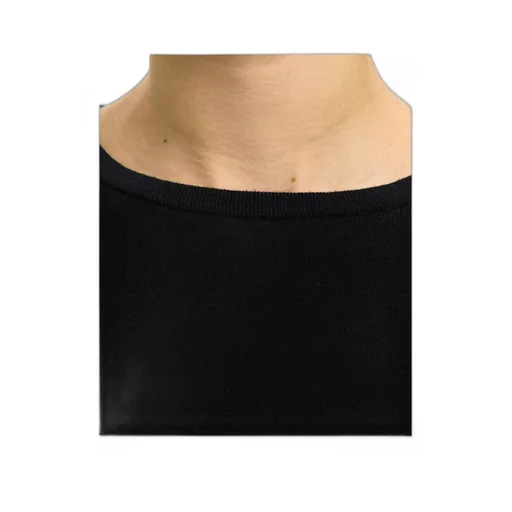 Crew Neck Long-Sleeved Sweater