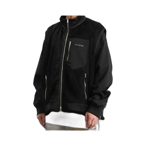Sherpa Skull Layered Jacket