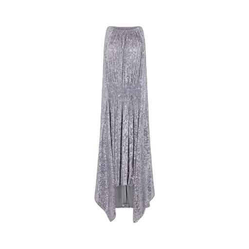 Sequined High-Low Dress