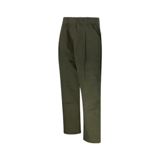 Elasticated-Waistband Trousers