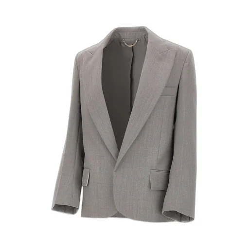 Long-Sleeved Suit Jacket