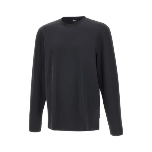 Crew-Neck Long-Sleeve Sweatshirt