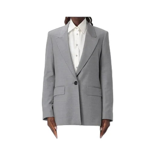 Max Mara Studio Bolsena Single-Breasted Tailored Blazer