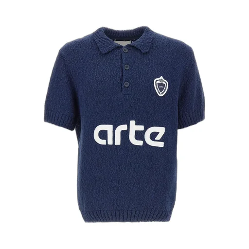 Arte Antwerp Football Knit Polo Shirts