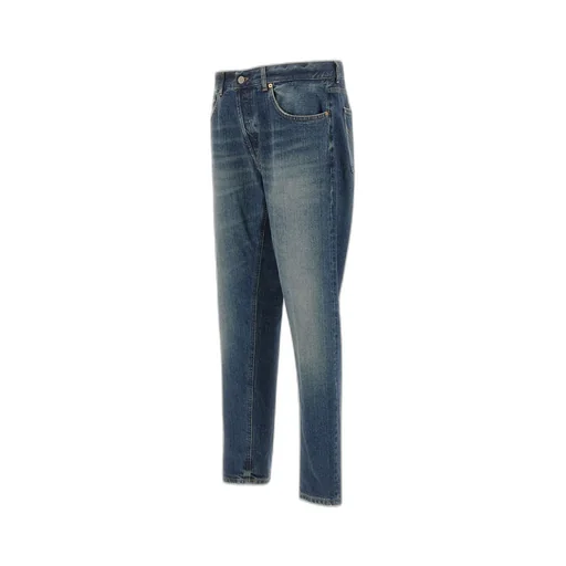 Dondup Faded Straight-Leg Jeans