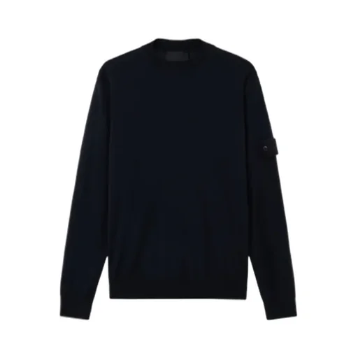 Stone Island Compass Patch Crewneck Jumper