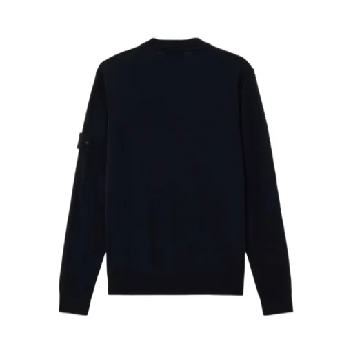 Stone Island Compass Patch Crewneck Jumper