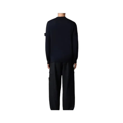 Stone Island Compass Patch Crewneck Jumper