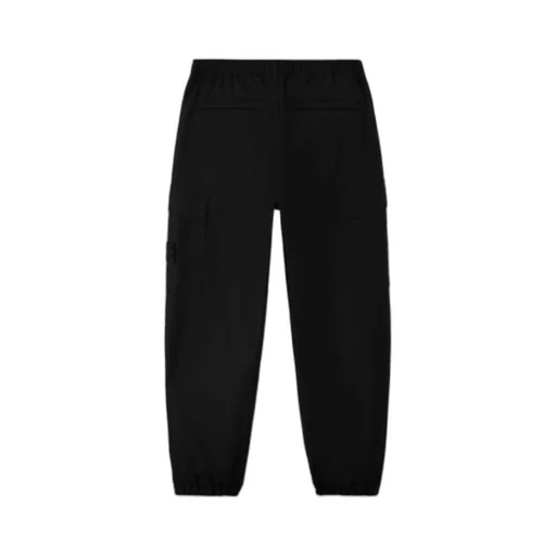Stone Island Logo Patch Straight Leg Pants