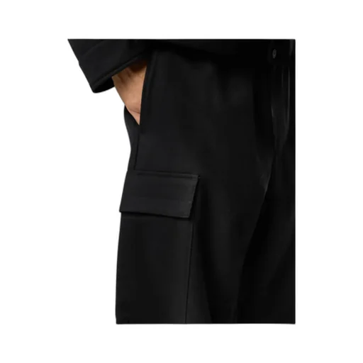 Stone Island Logo Patch Straight Leg Pants
