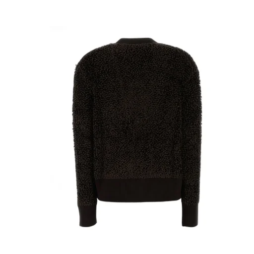 Ferragamo V-Neck Boucle Cardigan