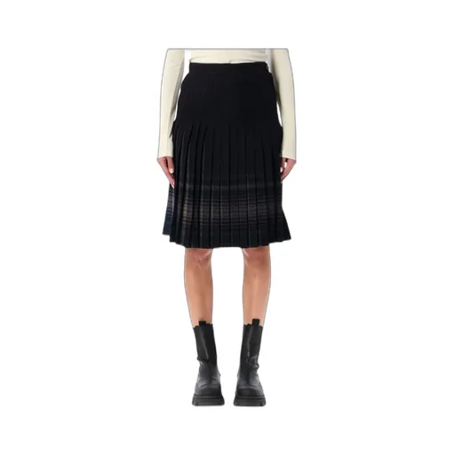 Low Classic Reversible Pleated Midi Skirt