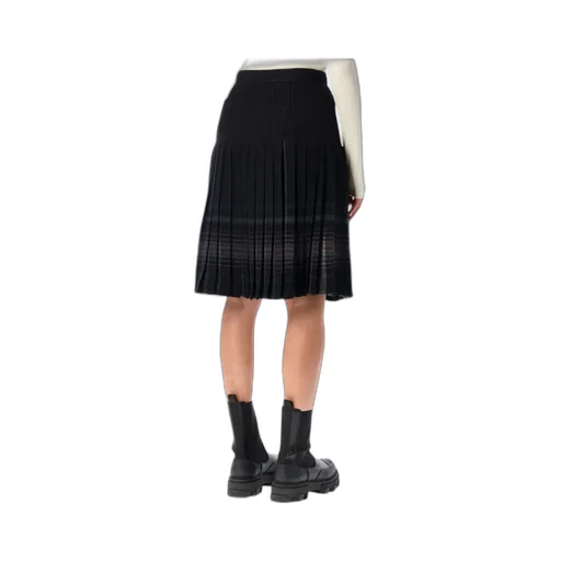 Low Classic Reversible Pleated Midi Skirt