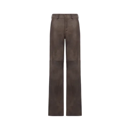 Salvatore Santoro Panelled Leather Trousers