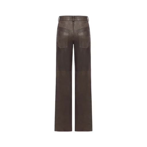 Salvatore Santoro Panelled Leather Trousers