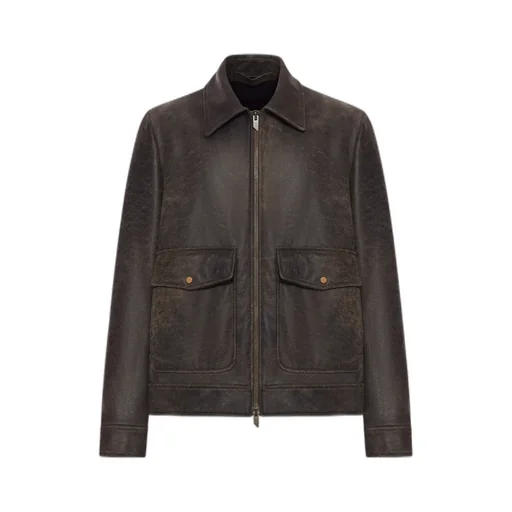Salvatore Santoro Zipped Leather Jacket