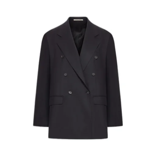 Double-Breasted Wool Jacket