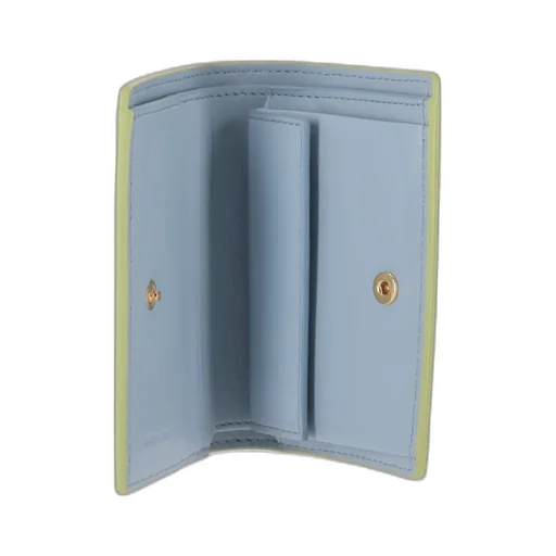 Embroidered Leather Bifold Wallet