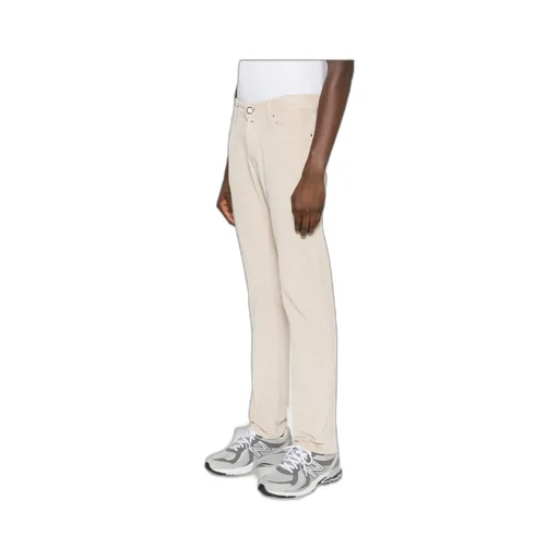 Corduroy Straight-Leg Trousers