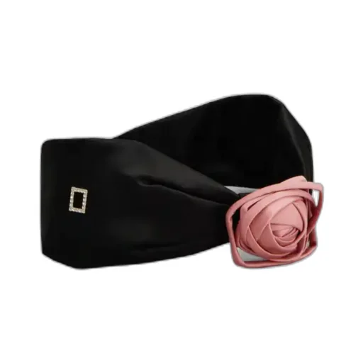 Rose Vivier Bandeau In Satin