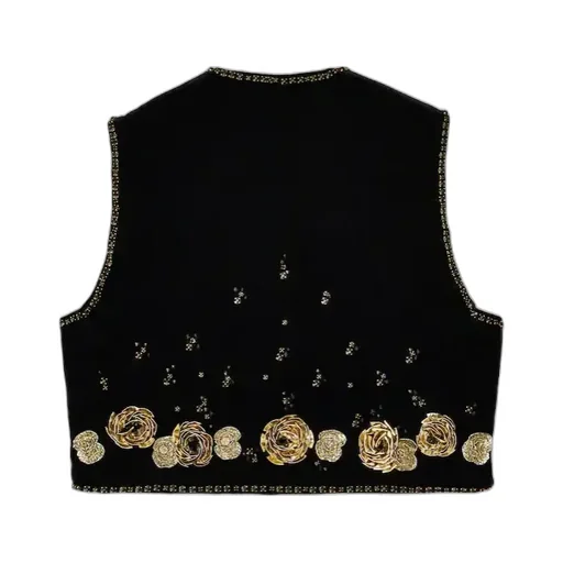 Waistcoat In Velvet
