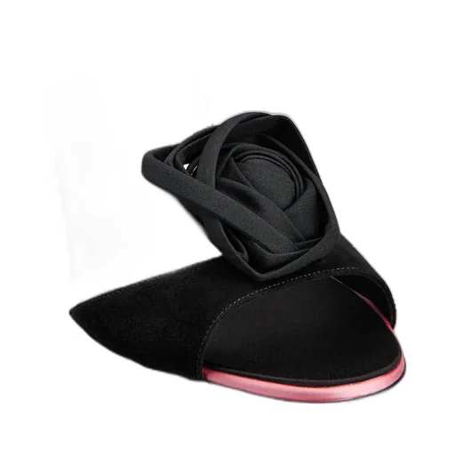 100Mm Rose Vivier T-Strap Sandals