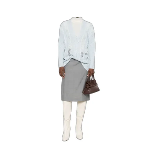 Ermanno Firenze Sweaters Clear Blue