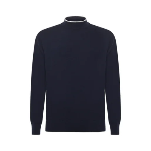Eleventy Mock Neck Sweater