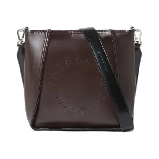 Stella Mccartney Logo Square Crossbody Bag