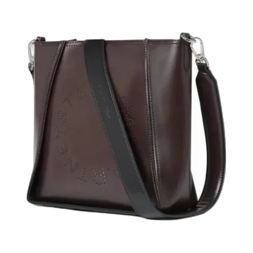 Stella Mccartney Logo Square Crossbody Bag