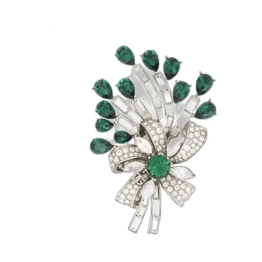 Dolce & Gabbana Floral Embellished Brooch