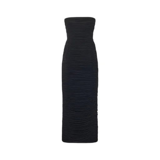 Magda Butrym Ruffled Strapless Dress