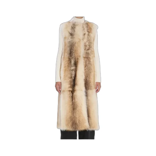 Yves Salomon Long Fur Vest