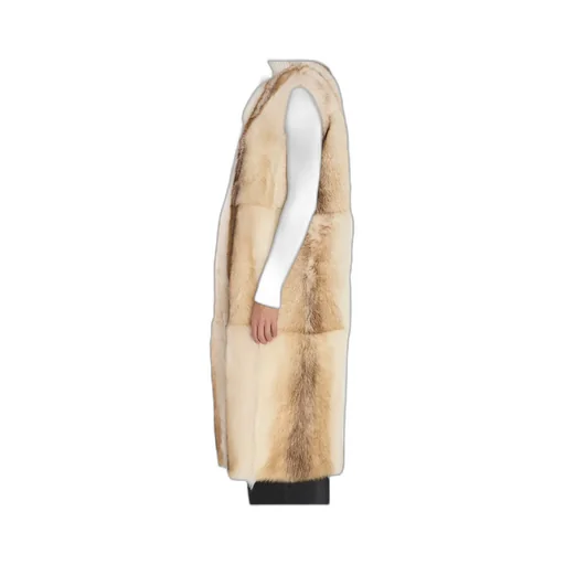 Yves Salomon Long Fur Vest